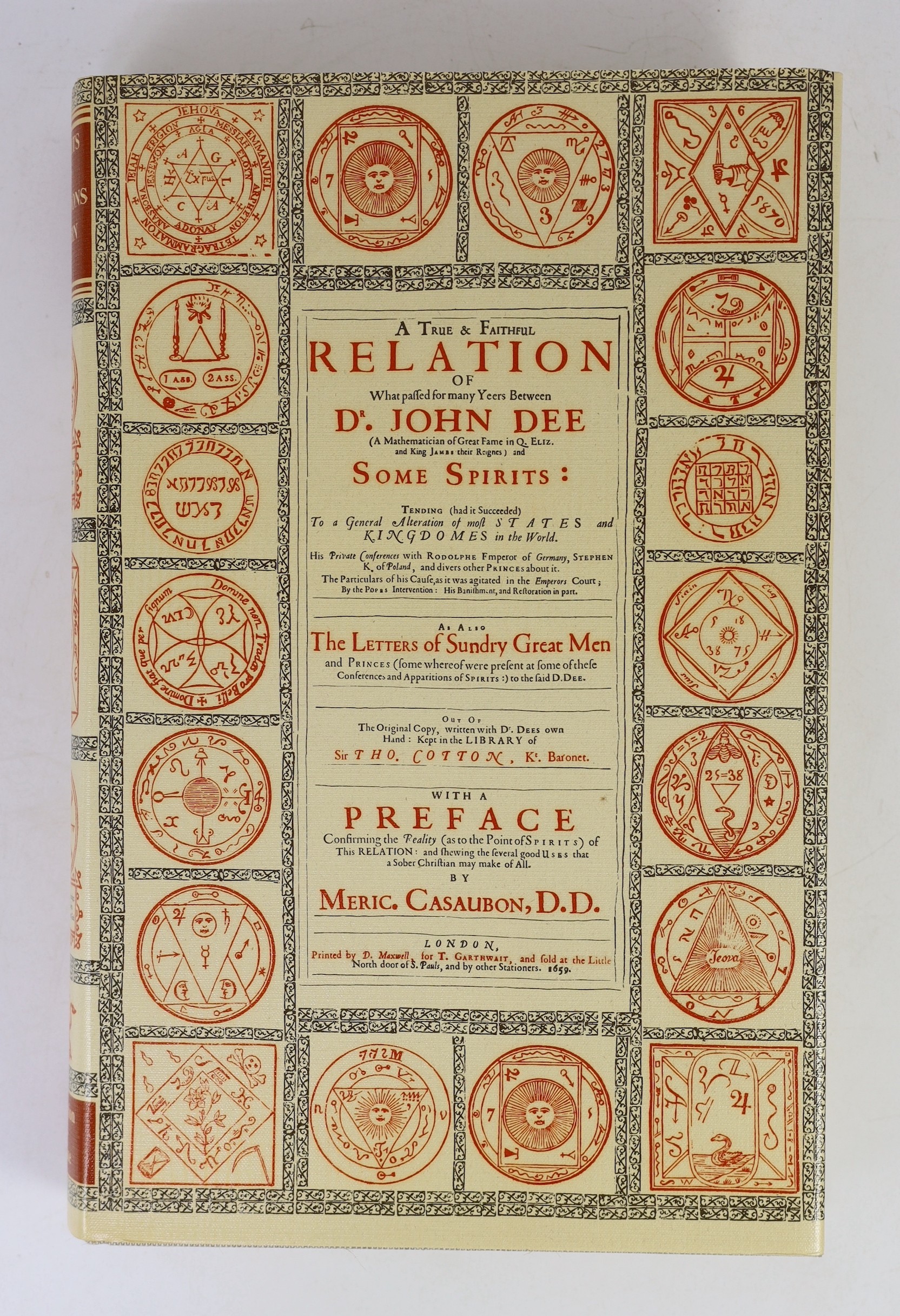 Craven, J.B - Dr Robert Fludd. …The English Rosicrucian - Life and Writings, one of 300, 8vo, simulated crocodile skin, Occult Research Press, n.d; Hulme, Frederick Edward - A Series of Sketches from Nature, of Plant For